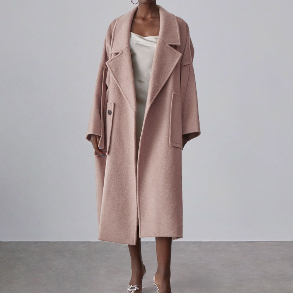 SILKMAISON OVERSIZED WOOL DUSTER